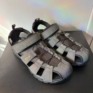 Teva Forebay Men's Size 11 Turkish Coffee Water Sport Hiking Sandals ShocPad